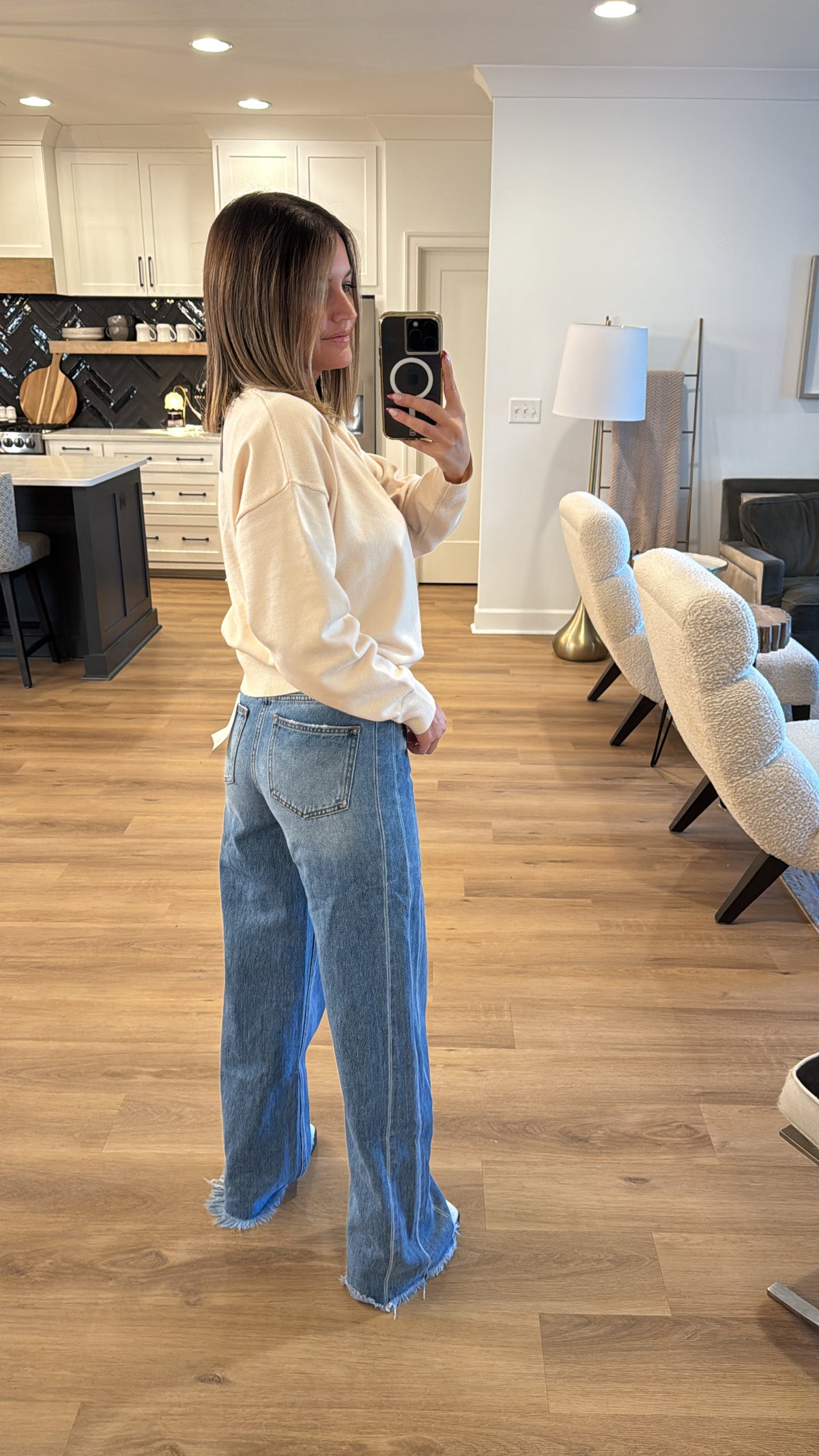 90's Vintage Loose Wide Leg Jean