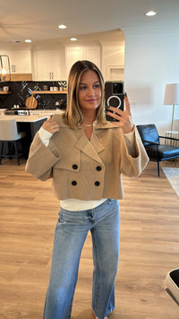 Sunday Trench Sweater, Taupe