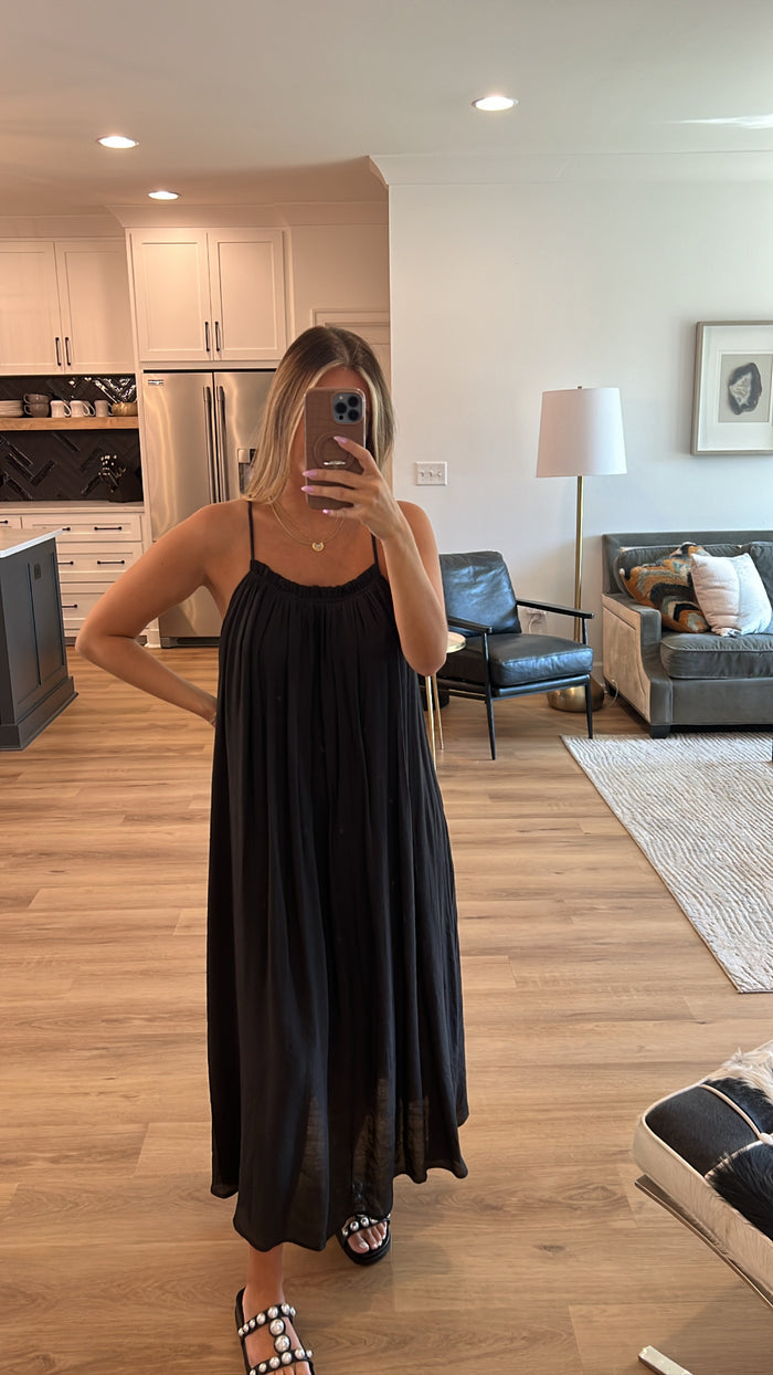 Vacay Maxi Dress, Black