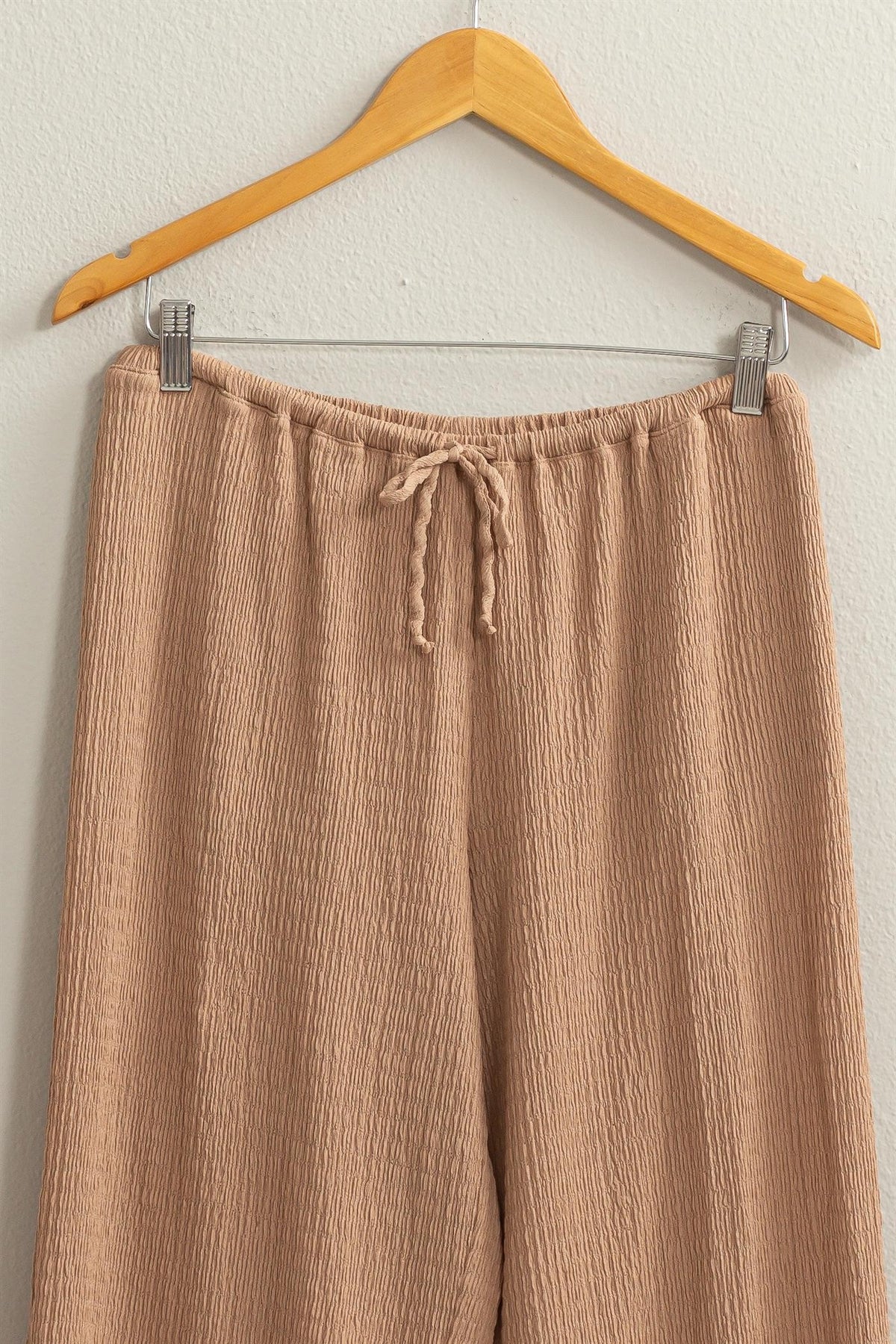 Go Getter Textured Pant, Tan