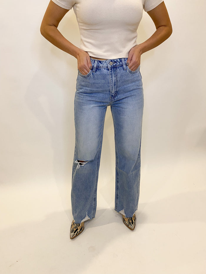 Leslie 90's Vintage Ankle Jean, Undercurrent