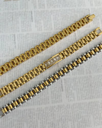 Bracha Rolly Two Tone Bracelet